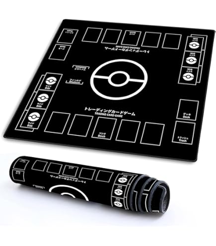 Amazon | プレイマット 全面縫製仕様ラバープレイマット2人用 TCG 対戦